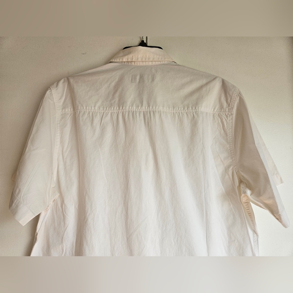 Marc&Ecko Men's Shirt Casual White Short Sleeves Size M - Picture 4 of 8